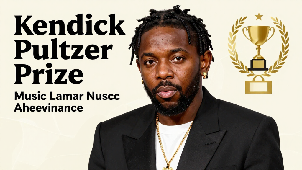 Kendrick Lamar Pulitzer Prize achievement