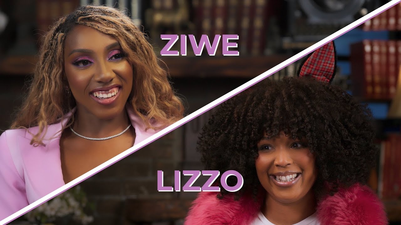 Lizzo as an iconic guest on the ZIWE show