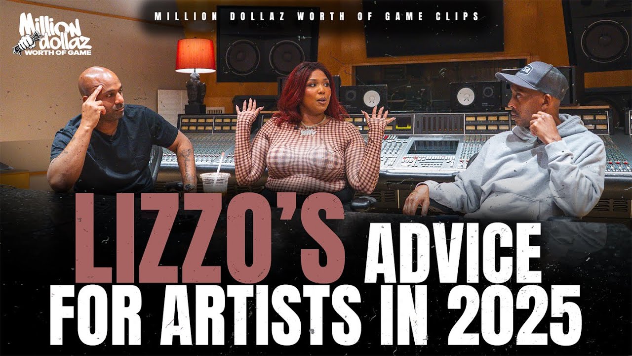 Lizzo sharing advice for aspiring artists