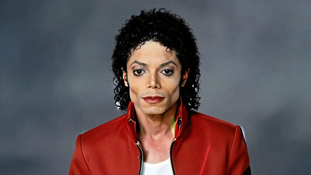Michael Jackson Thriller era iconic portrait