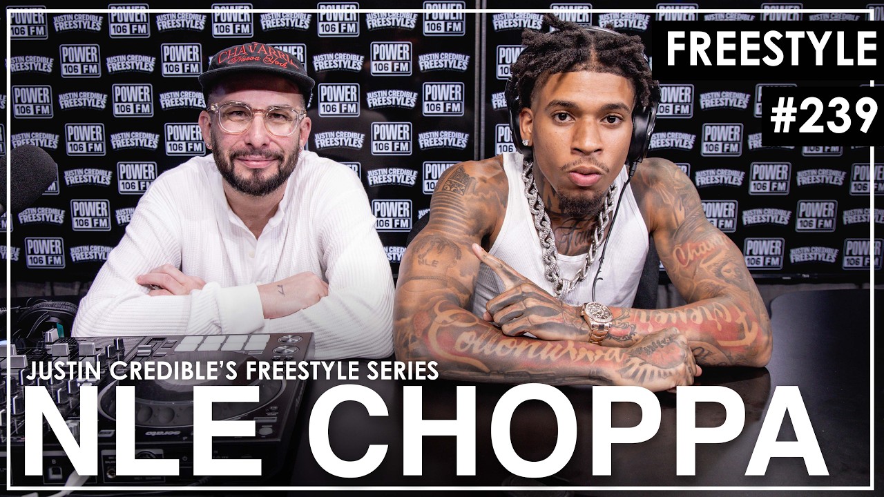 NLE Choppa at a public event, showing his charismatic personality beyond the studio