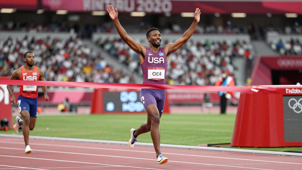 Noah Lyles noah lyles finish