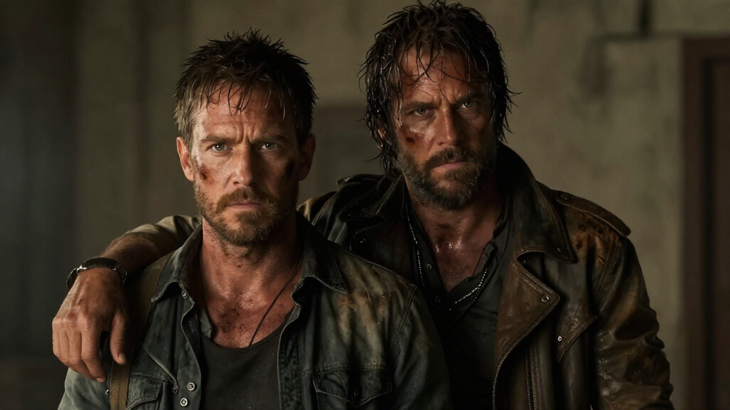 Actor in post-apocalyptic drama role, rugged appearance