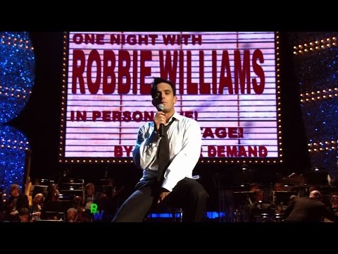 Robbie Williams with family