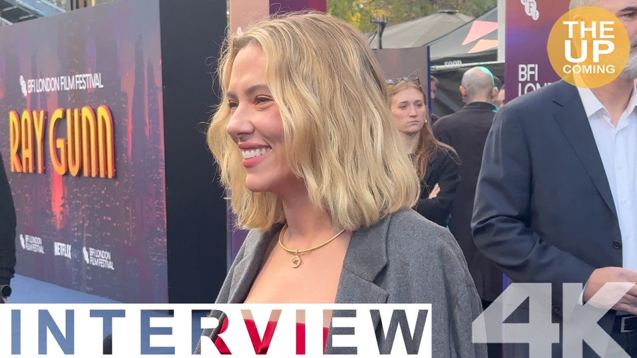 Scarlett Johansson at BFI London Film Festival 2026 for Ray Gunn premiere