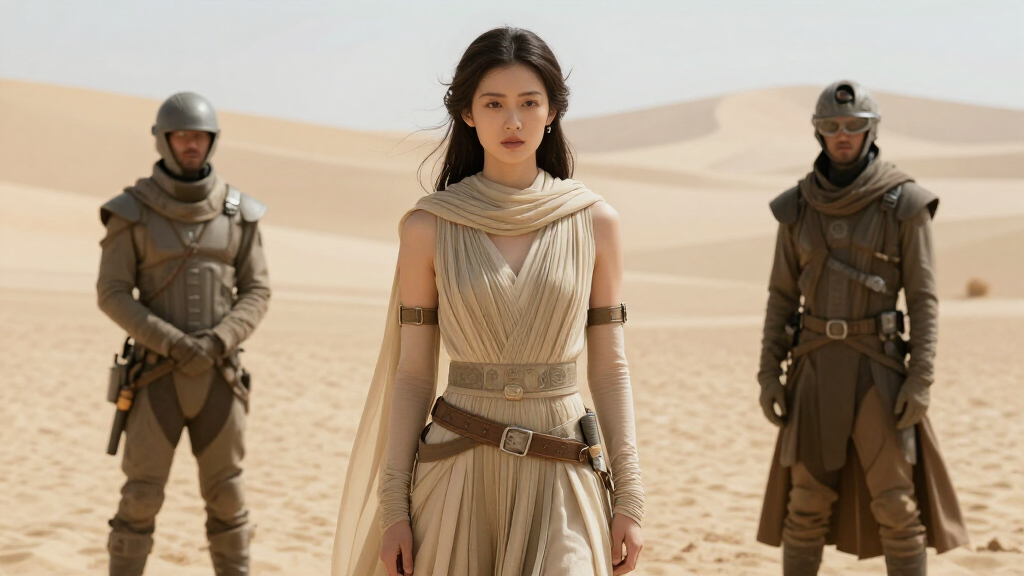 Zendaya as Chani in Dune Part Two